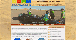 Desktop Screenshot of marruecosentusmanos.com